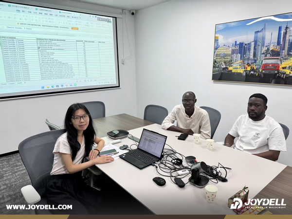 Côte d'Ivoire Clients Visited JOYDELL Office