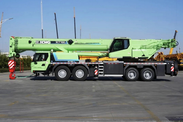 XCMG’s XCT100G5-1HEV Hybrid Crane Makes a Strong Debut