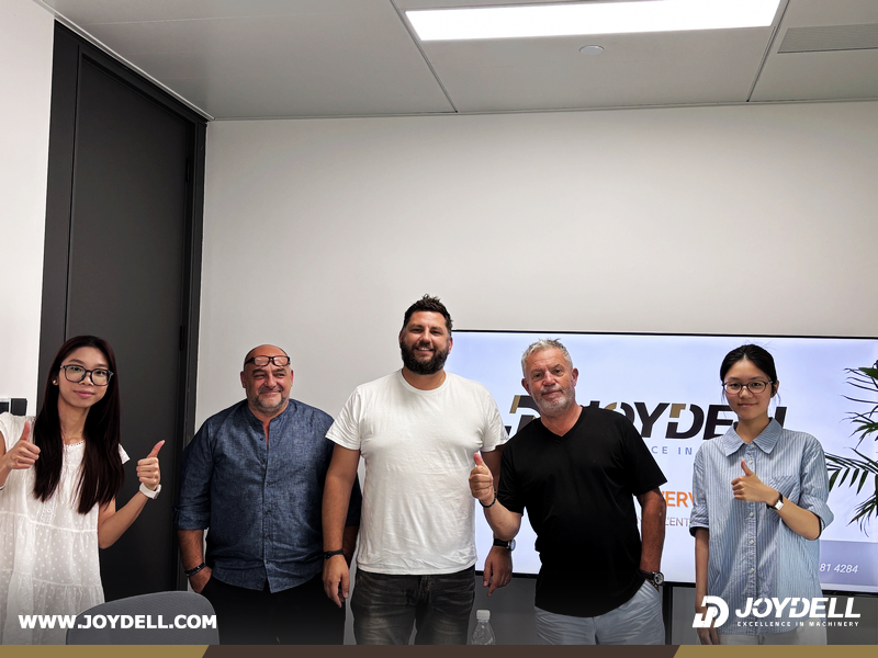 France Clients Visited JOYDELL Office