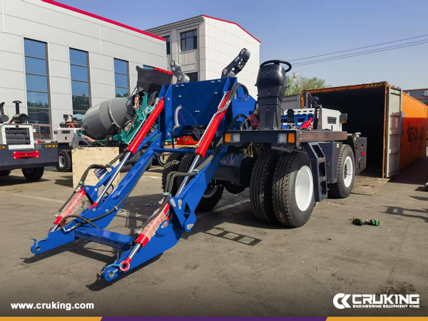Antigua and barbuda - 2 Unit JBC8200 Self Loading Concrete Mixer and Spare Parts